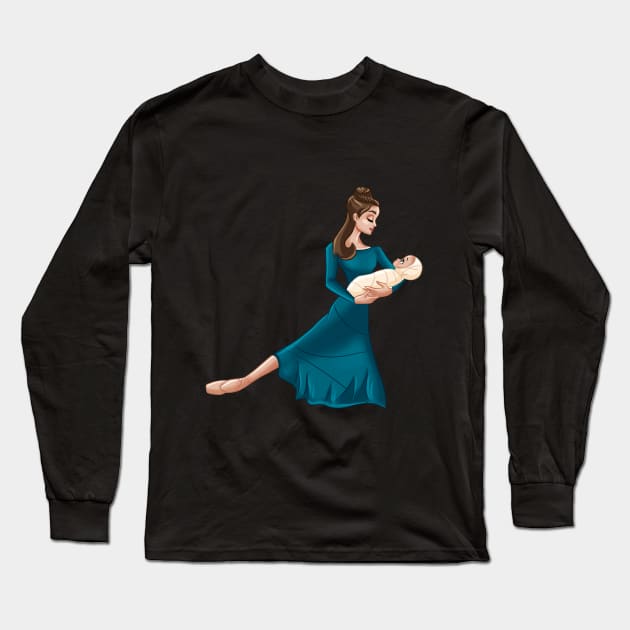 Bloodline Series - Mary Long Sleeve T-Shirt by doxadance